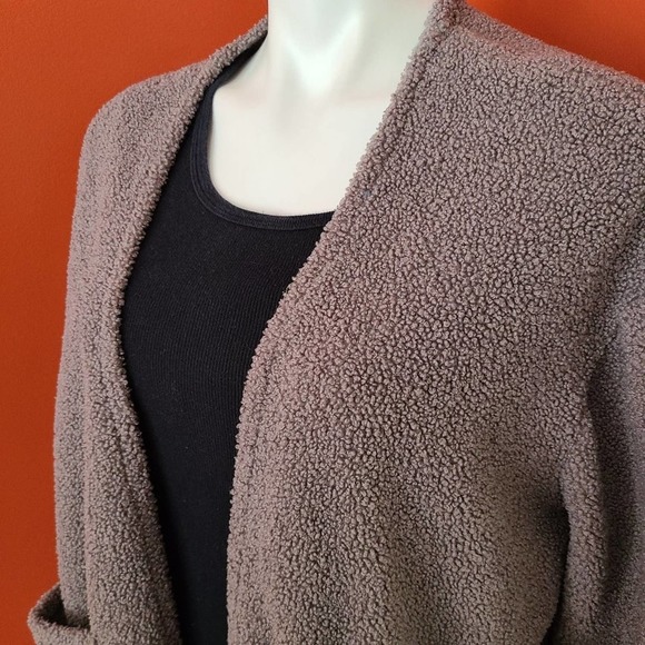 Soft open cardigan with pockets Size XL - Picture 2 of 5